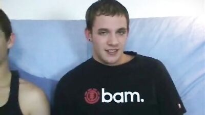 Gay Threesome: Horny Straight Boys and Their Big Cocks!