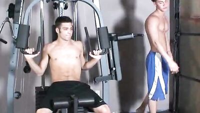 Gay Exercise Arousal - College Boys Porn!
