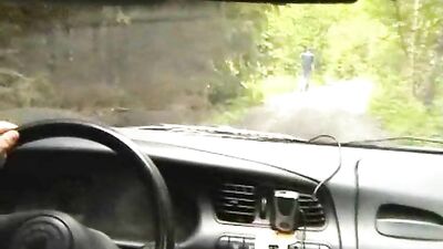 Gay Twinks Caught Backseat Hitchhiking Auto Porn!