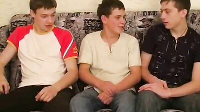 Gay Porn - Teen Jocks Cumming on the Couch!