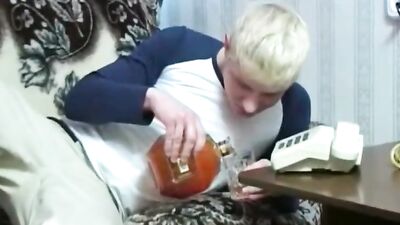 Drunken Boys Bareback Cum Shots Handjob (Gay Porn)
