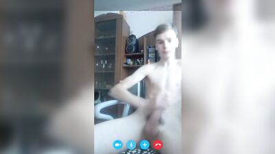 SkypeCutie: BigDickLovers First Time - Gay Porn Video (Gay, Blowjob, Threesome)