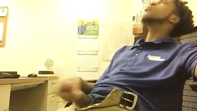 Black Office Boy Fuckfest - Raw & Rough Gay Porn Video!