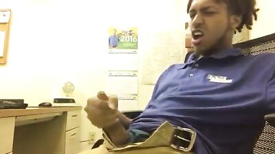 Black Office Boy Fuckfest - Raw & Rough Gay Porn Video!