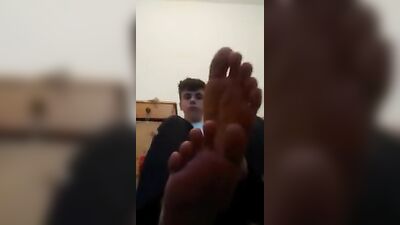 Teen Boy Soles: Dirty Foot Fetish Fun with Young Studs