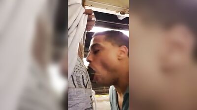 Station Love: Interracial Oral Cocks Big Gay Porn