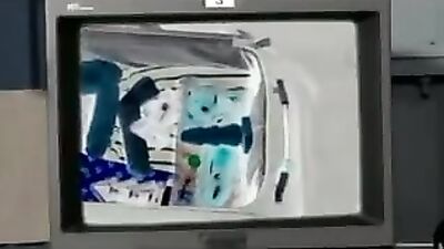 (Action Cum Shots) Airport Security Officers Secret Desires