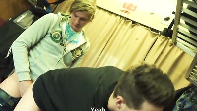 Mikes Video: Sex in a Train - Bareback Cum Shots Oral (19+).