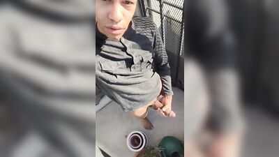 Fresh Air on the Balcony: A Gay Porn Video for Big Cocks Black Lovers!