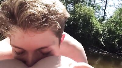 Cumming for Cute Boy Rimming Friend!