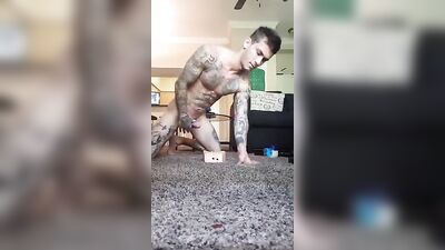 Hardcore Tattooed Stallion: The Ultimate Solo Experience!