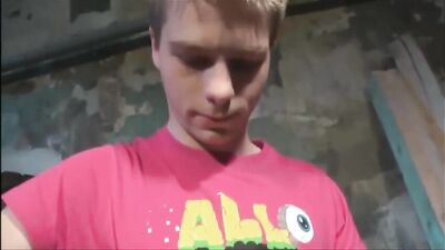 Boy Band Cum Shots Threesome - Lads Creamy Delight