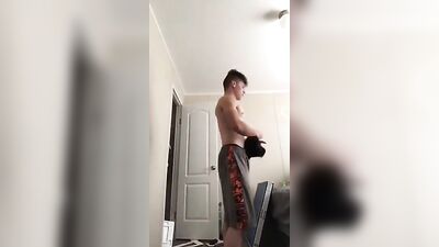 Straight Boys Exposed - Boy Shows Off Cock