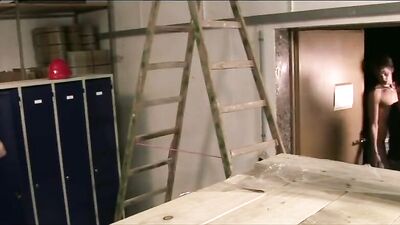 Bareback Threesome: Locker Cum Shots and Oral Pleasures!