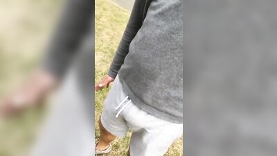 Sexy Conversations in the Park - Big Cocks Public Outside