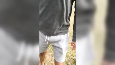 Sexy Conversations in the Park - Big Cocks Public Outside