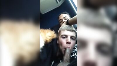 Amateur Sucking Contest: Cool Guy Gets Double-Teamed!