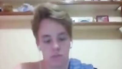 Beautiful smooth blonde brings back memories on cam!