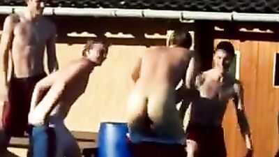 Dipping into Gay Pool Fun! - A new take on the classic straight dip in the pool video, featuring only hot gay guys!