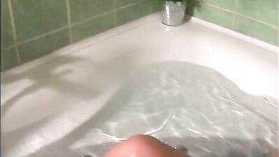 Nephew in the bath