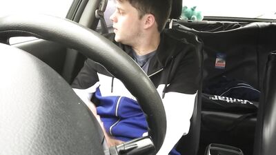 Car Cumming Spree: Horny Amateurs JACK OFF in their Vehicles!
