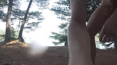 Jackin in the woods Pornstar Edition: Wild Sexcapades in the Forest!