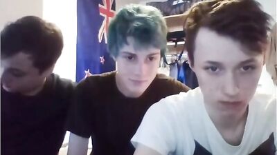 Gay Porn: Bareback Action Three Friends