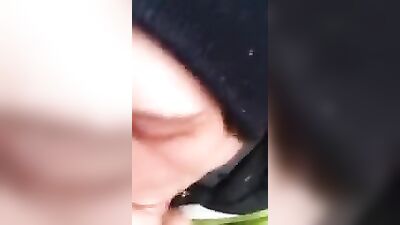 Outdoor Public Twink Suck Sesh: Big Cock Amateurs Playground!