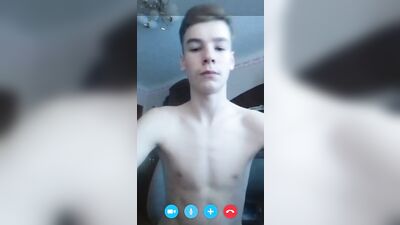 Gay Cutie: Blond Boys Cum Shots & Handjobs Skype Sensation