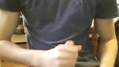 Solo Masturbation: Cum Shot Explosion!