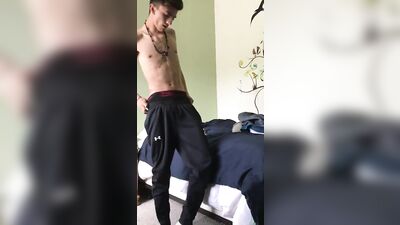 Cute Lad Gets Naked - Gay Solo Porn Video!