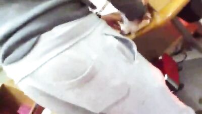 Outdoor Public Fuck - Help Me While I Serve the Customer!