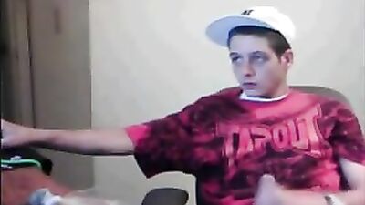 Young Solo Boy Cum Shot Handjob - Nice Smooth Wanking on Cam!