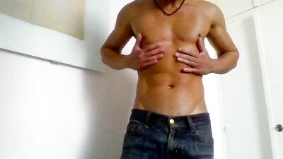 Gay Afternoon Web Cam - Exploring Amateur Solo Masturbation