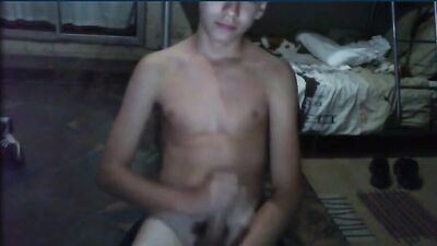 Young and Beautiful Cum Shots: Blonde Boy Masturbates!