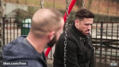 Jordan Levine and Luke Adams - Men.com - Last Day On Earth Part 3 - Str8 to Gay - Trailer preview - Big Cocks Cum Shots Handjob