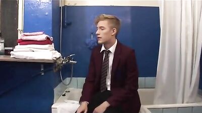 Raw & Rough: Wheres the Washroom - Bareback Cum Shots Oral