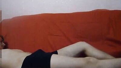 Brothers Revenge - A Gay Porn Video Voyeur and Big Bro Jerk Sleeping Bro