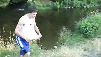 Outdoor Amateur Wrestlers - Making It Rain in the Great Outdoors!