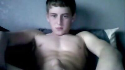 Self-Pleasure for a Smooth and Beautiful Boy - Cum Shots Handjob Solo