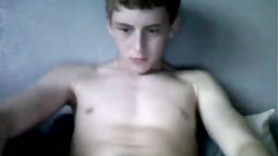 Self-Pleasure for a Smooth and Beautiful Boy - Cum Shots Handjob Solo