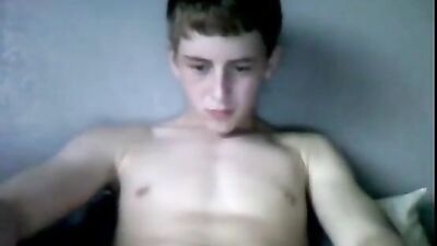 Self-Pleasure for a Smooth and Beautiful Boy - Cum Shots Handjob Solo