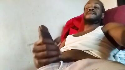 Gay Porn - Big Cocks Black Solo Relaxing After Work