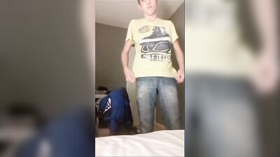 Jerk Room Handjob Cum Solo