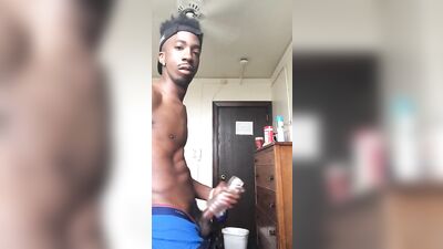 Cumming Big on Black Cocks - Big Load Of Cum!