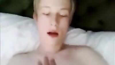 Blond Boy Sucks & Gets F****d: Hardcore Gay Porn Video