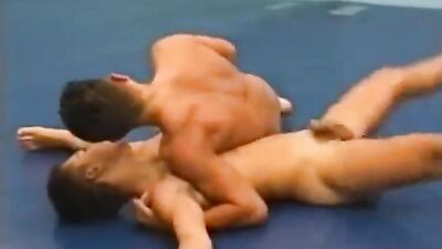 Black Hair Wrestling Nude Pretty Boys: A Vintage Gay Porn Video Experience