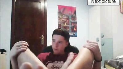 Feet Frenzy on Chatroulette - A Gay Porn Video
