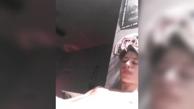 Young Studs Webcam Cumshot - A College Boys First Time with Girlfriend!