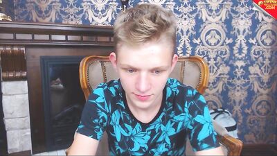 Young Blonds Cum Shots: A Wild Cam Show!